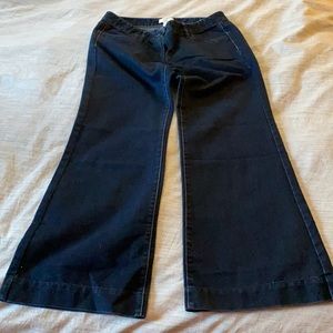 Ann Taylor loft 10p wide leg jeans